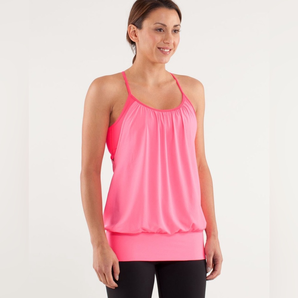 Lululemon No Limits Workout Tank With Built In Sports Bra - Picture 2 of 10